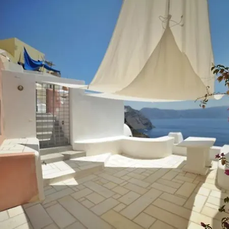Elegant Santorini House 1 Bedroom Caldera View-outdoor Hot * Thólos