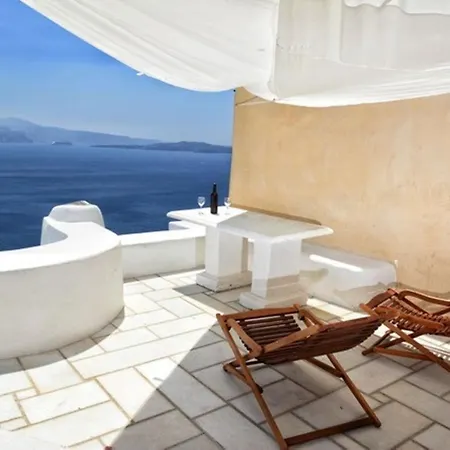 Elegant Santorini House 1 Bedroom Caldera View-outdoor Hot ヴィラ