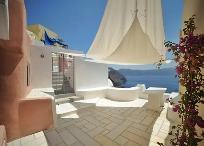 Elegant Santorini House 1 Bedroom Caldera View-outdoor Hot * Thólos